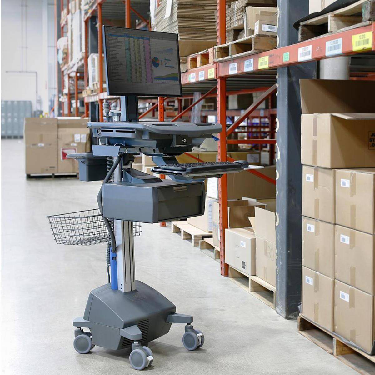 Ergotron StyleView Zubehör Master Schublade abschließbar (97-989-622), dunkelgra...