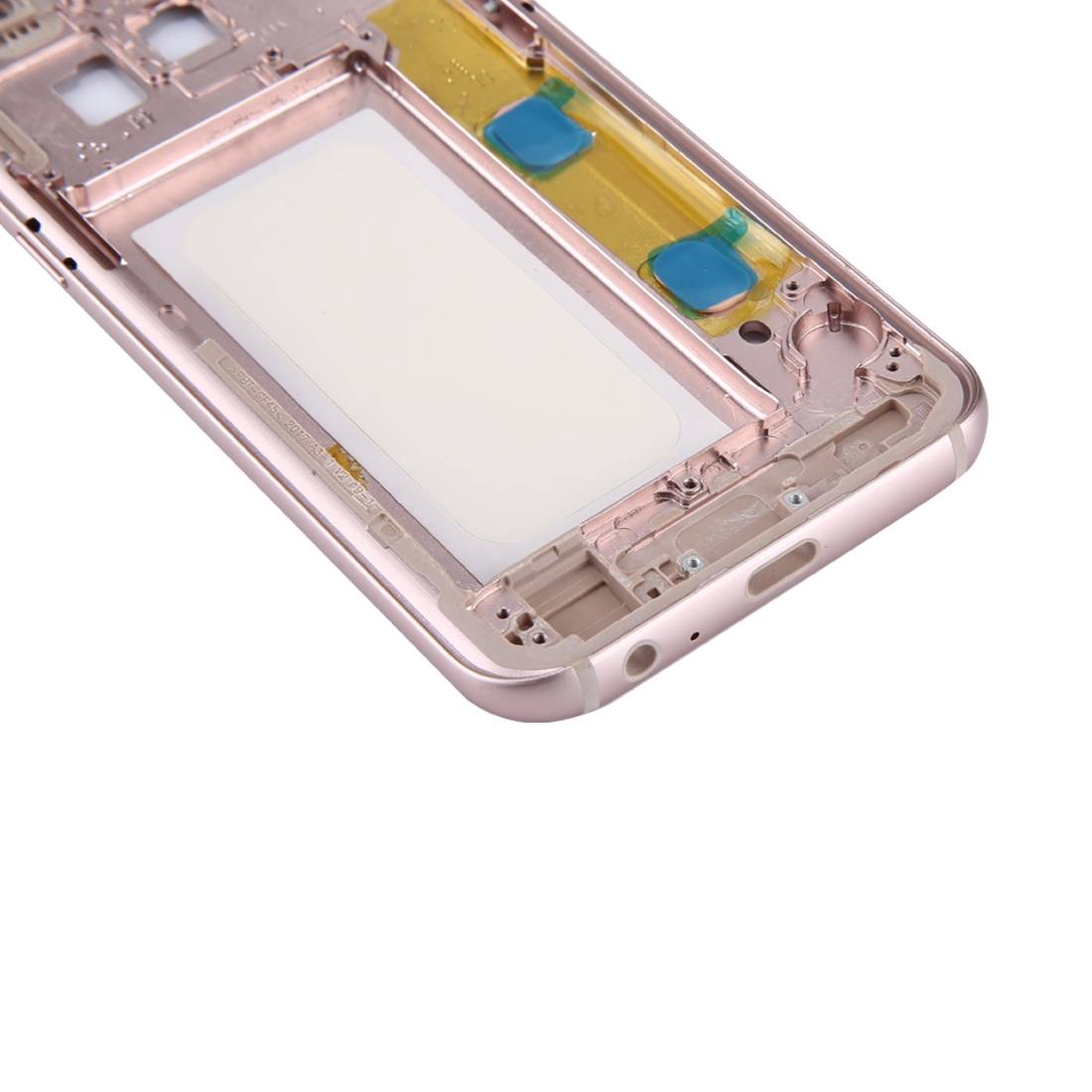 Mittelrahmen Kamera Glas Gehäuse für Samsung Galaxy A3 2017 A320F Pink Neu