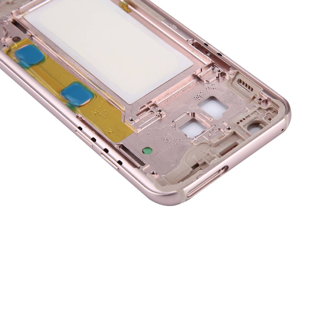 Mittelrahmen Kamera Glas Gehäuse für Samsung Galaxy A3 2017 A320F Pink Neu