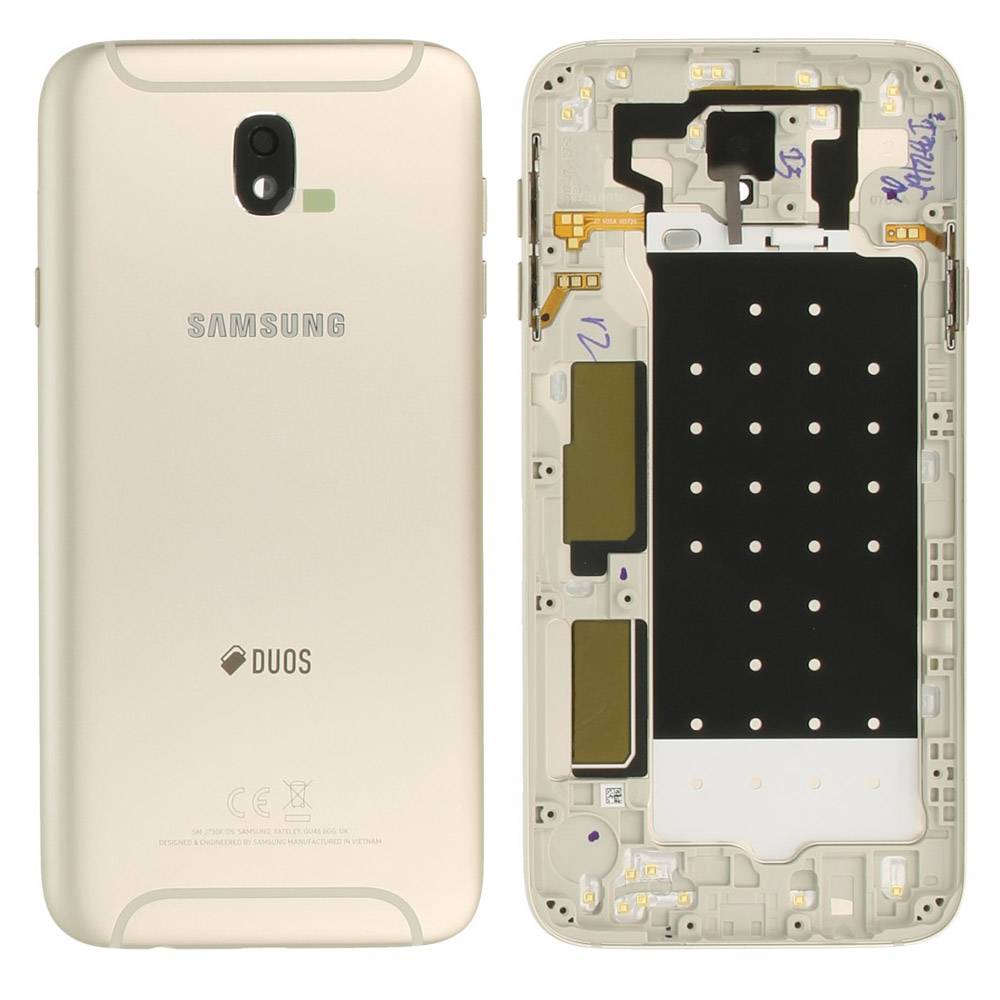Samsung GH82-14448C Akkudeckel Deckel für Galaxy J7 J730F 2017 Duos + Gold