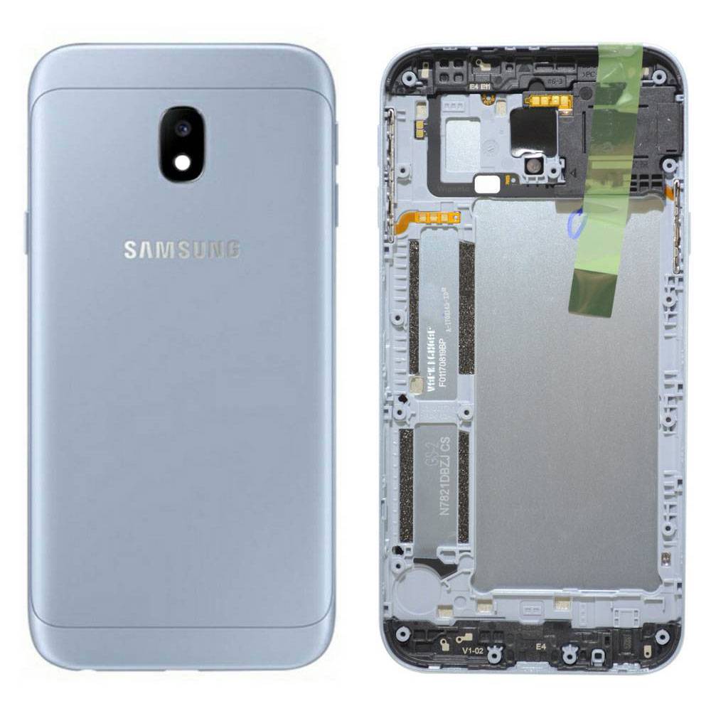 Samsung GH82-14891AB Akkudeckel Deckel für Galaxy J3 J330F 2017 Silber