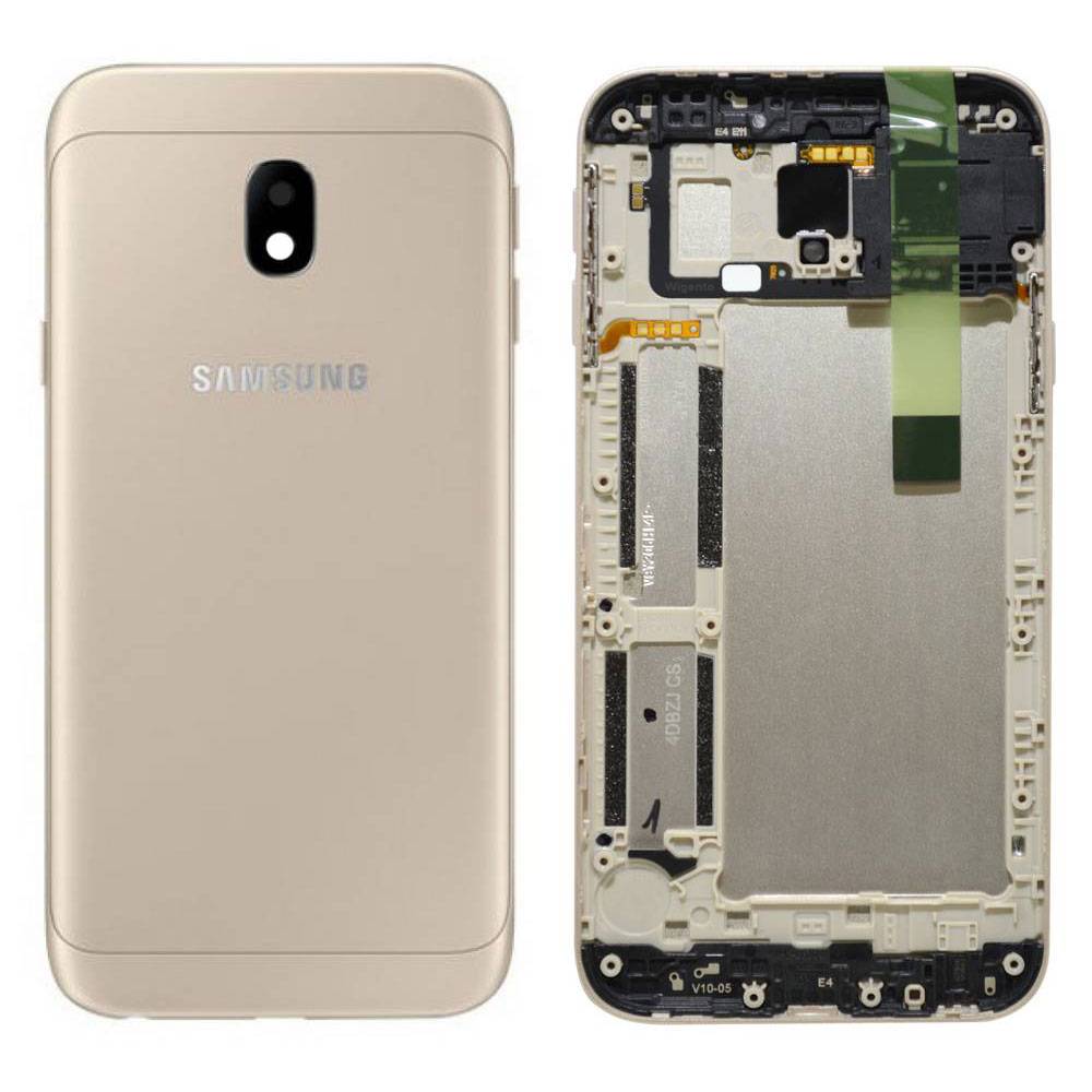 Samsung GH82-14891AC Akkudeckel Deckel für Galaxy J3 J330F 2017 Gold
