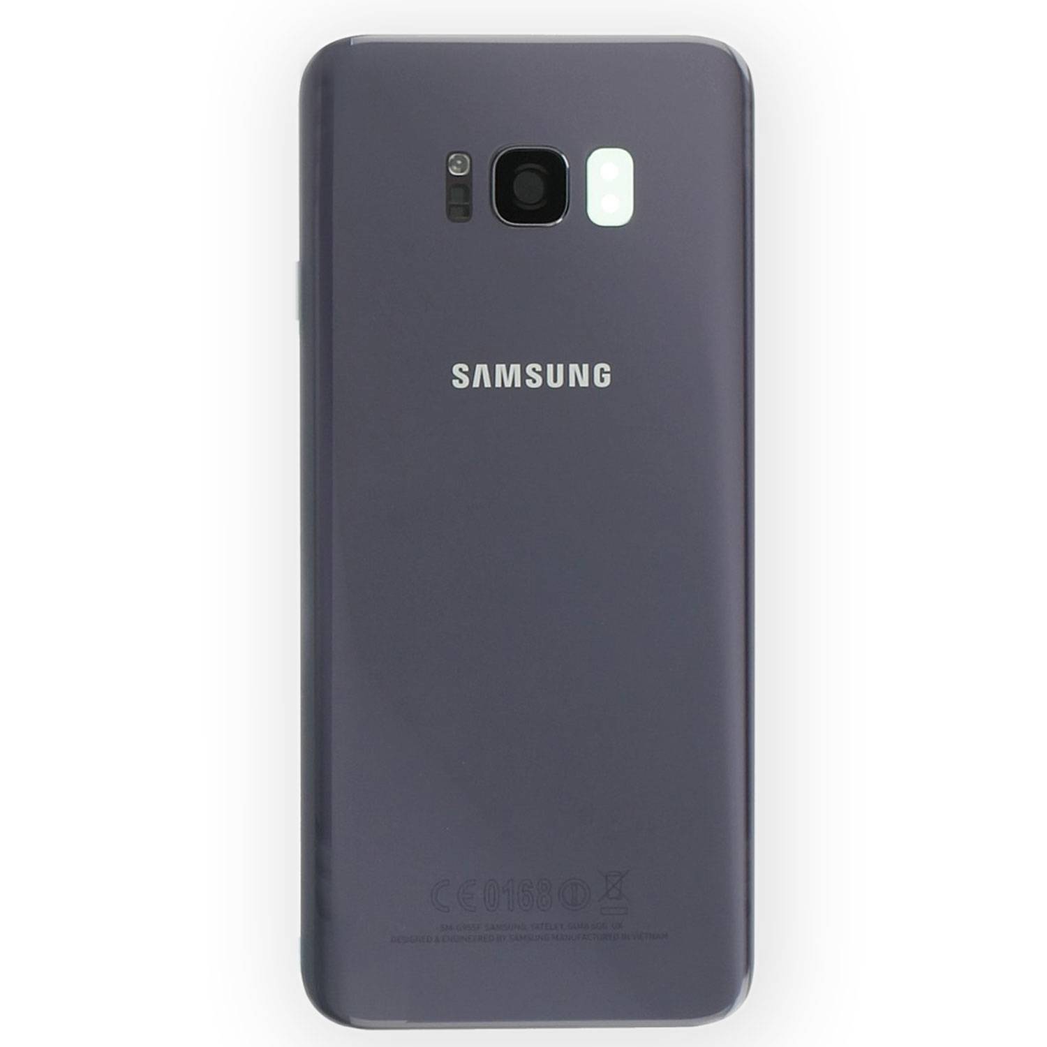 Samsung GH82-14015C Akkudeckel Deckel für Galaxy S8 Plus G955 G955F + Klebepad Lila / Violett / Orchid Grey