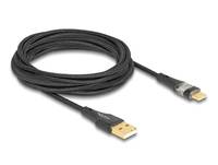DELOCK - USB 2.0 Kabel Typ-A Stecker zu Type-C mit Schnellladefunktion 60 W