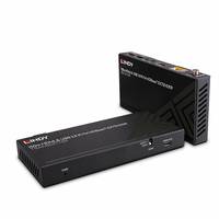 Lindy 150m Cat.6 HDBaseT KVM Extender, HDMI 4K60, USB 2.0 & IR Signalsteuerung KVM KVM Switches