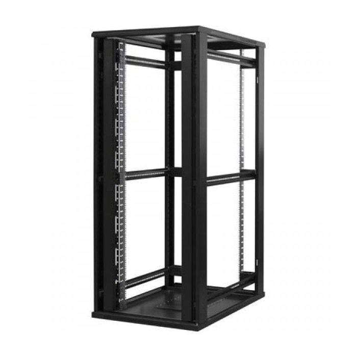 DSIT Danicom - 42 HE 19” Serverschrank, mit perforierten Doppelflügeltüren vorne und hinten (BxTxH) 800 x 1200 x 2000mm