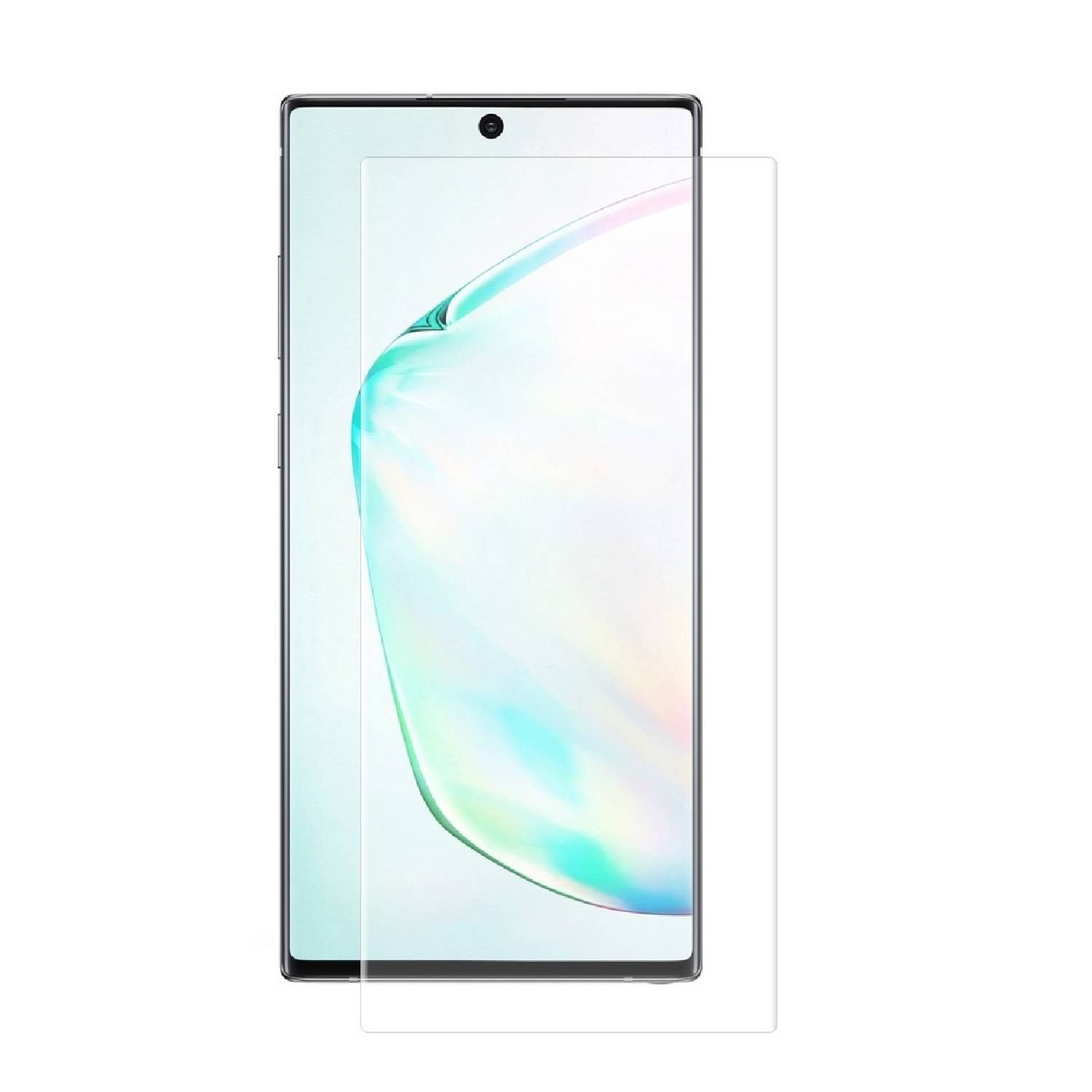 1x UV-Liquid 9H Panzerglas für Samsung Galaxy Note 10 3D KLAR echtes Tempered Panzerhartglas Schutzglas Displayschutz Panzerfolie Schutzfolie Screen