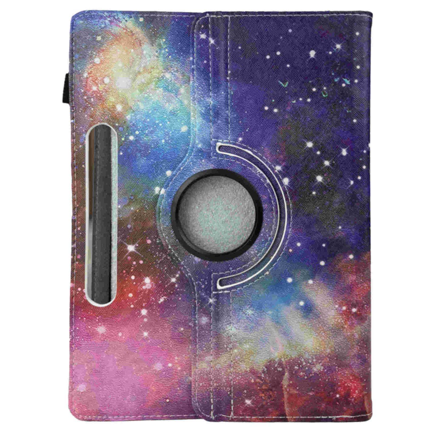 Für Apple iPad Air 11 Zoll 2025 / 2024 360 Grad Motiv 26 Tablet Tasche Kunst Leder Etuis Hülle