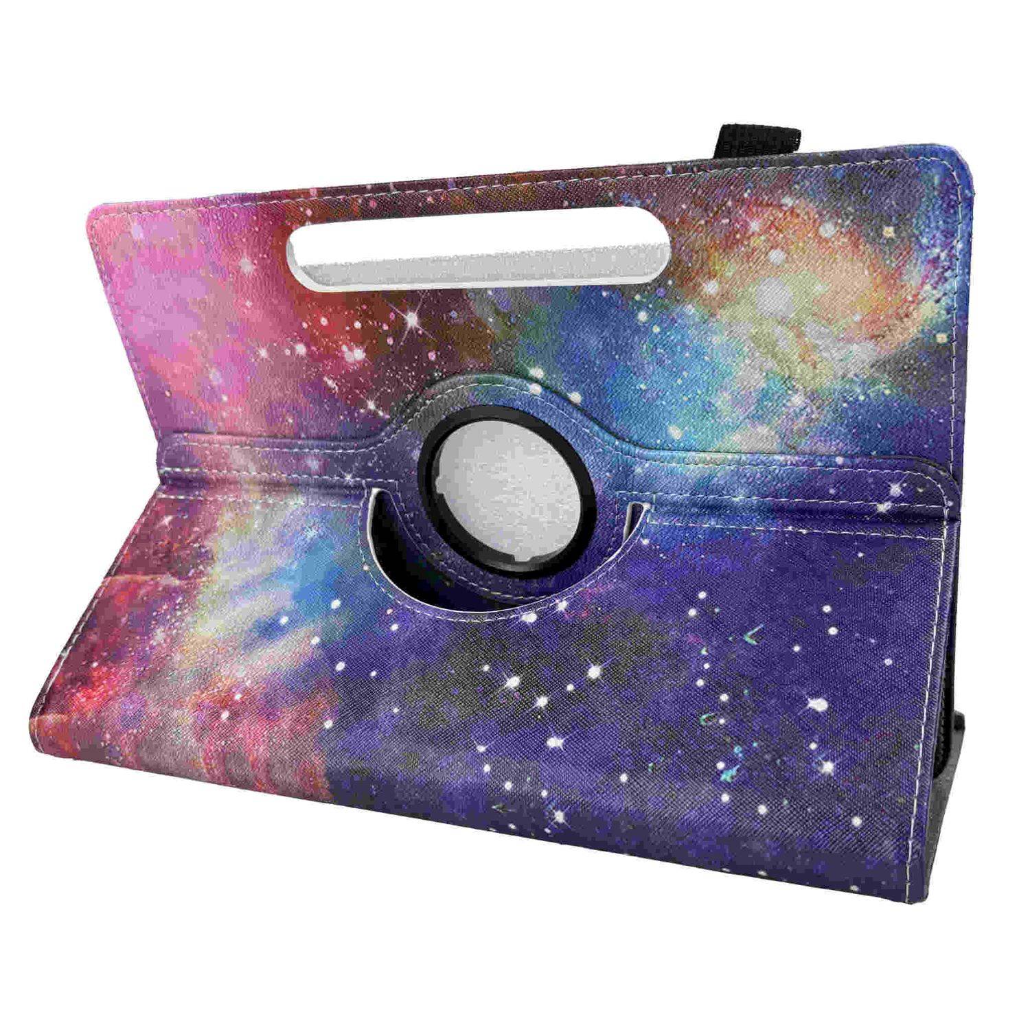 Für Apple iPad Air 11 Zoll 2025 / 2024 360 Grad Motiv 26 Tablet Tasche Kunst Leder Etuis Hülle