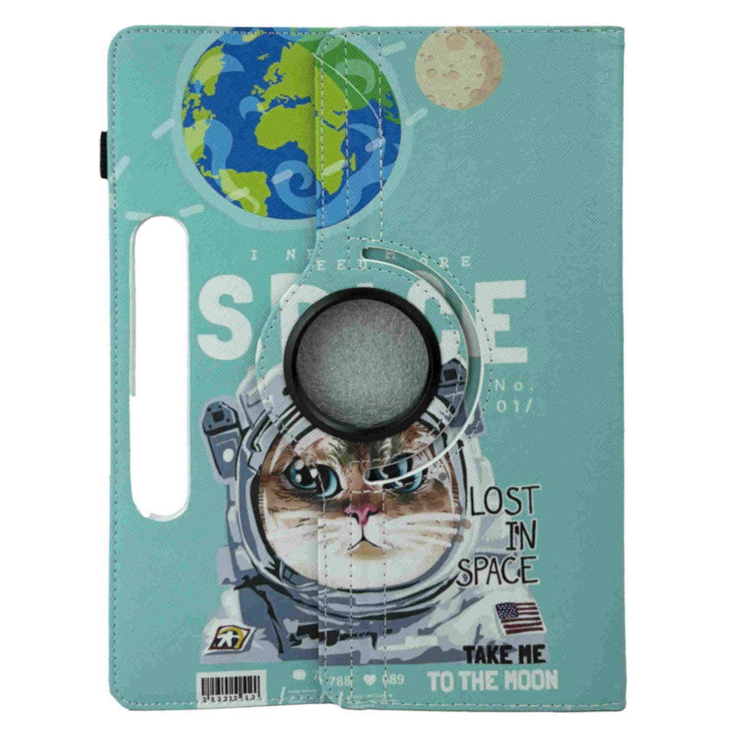 Für Apple iPad Air 11 Zoll 2025 / 2024 360 Grad Motiv 20 Tablet Tasche Kunst Leder Etuis Hülle