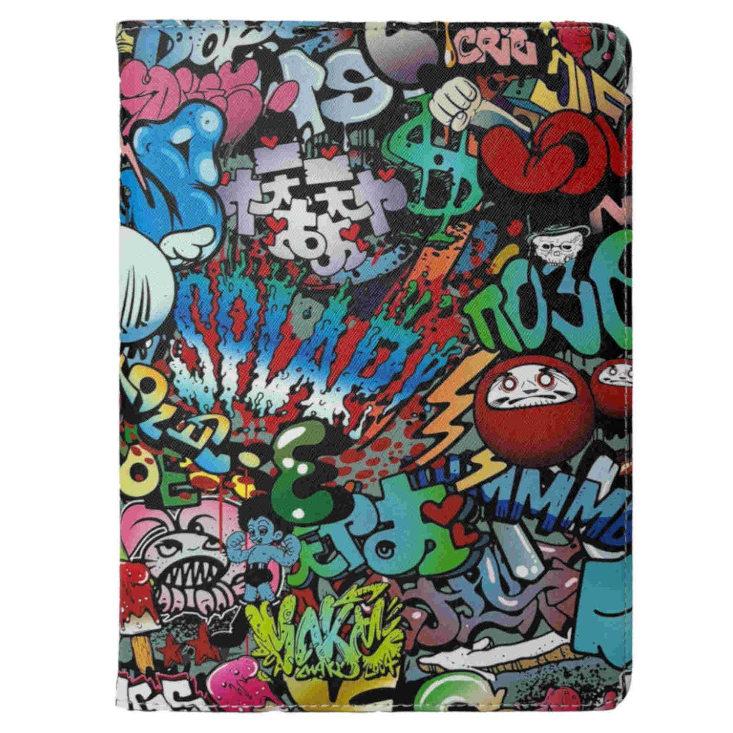 Für Apple iPad Air 11 Zoll 2025 / 2024 360 Grad Motiv 22 Tablet Tasche Kunst Leder Etuis Hülle