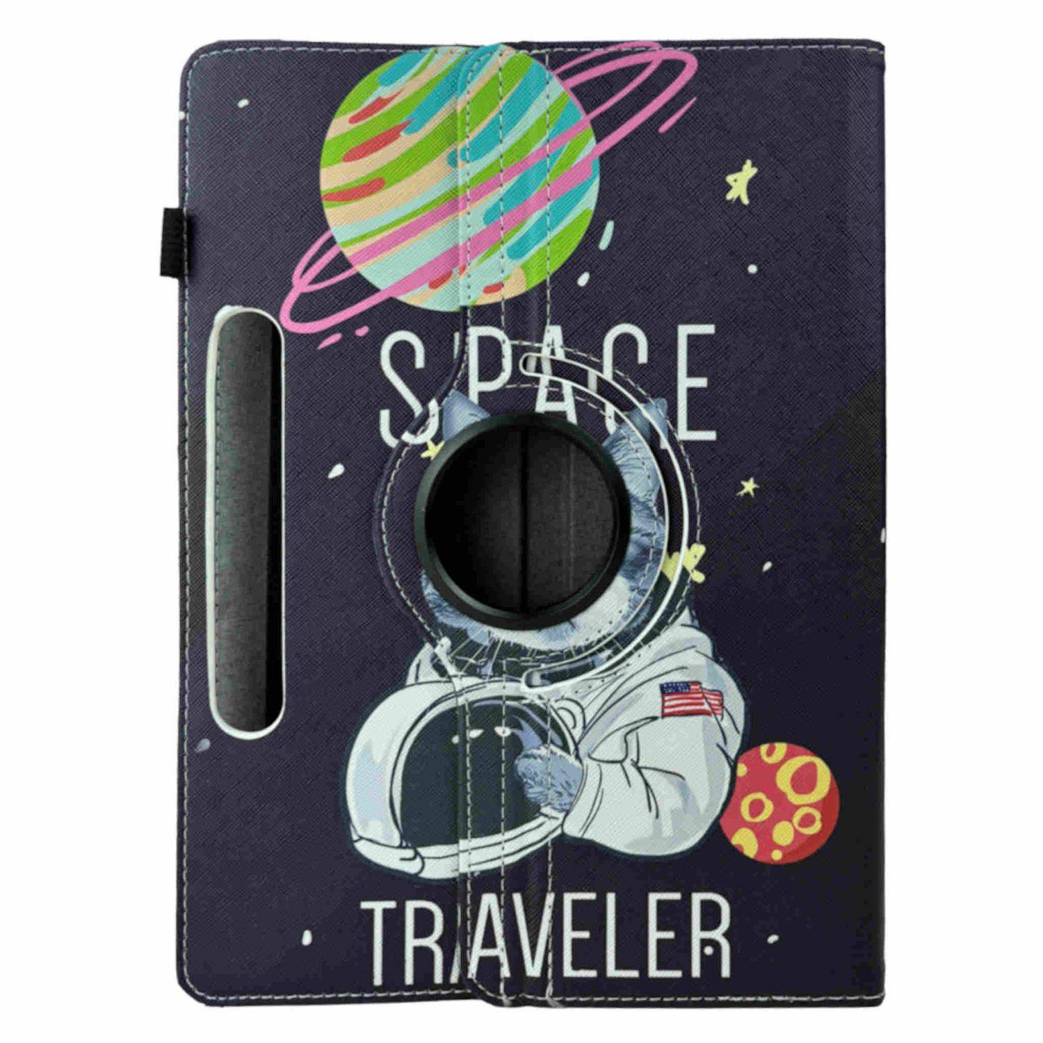 Für Apple iPad Air 11 Zoll 2025 / 2024 360 Grad Motiv 19 Tablet Tasche Kunst Leder Etuis Hülle