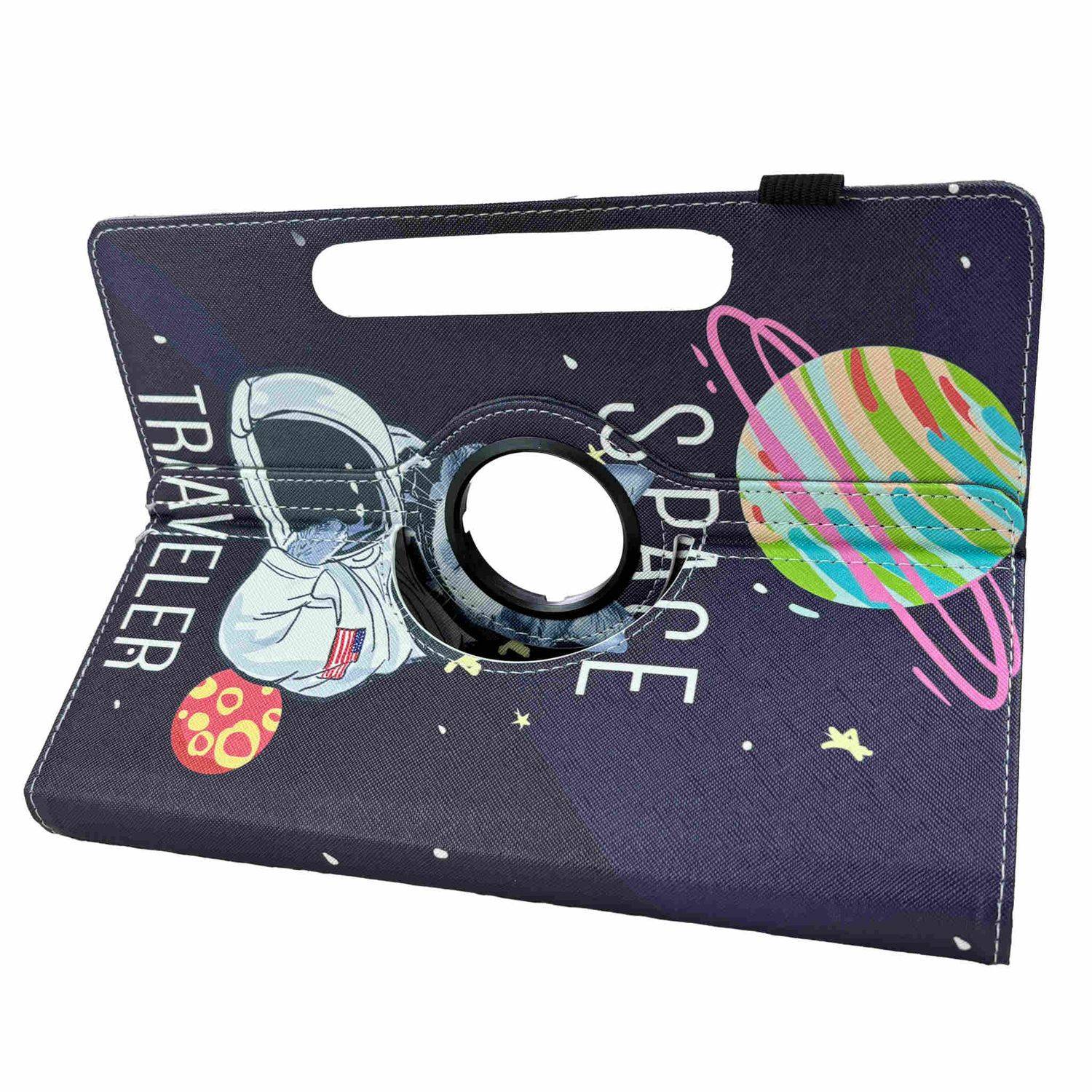 Für Apple iPad Air 11 Zoll 2025 / 2024 360 Grad Motiv 19 Tablet Tasche Kunst Leder Etuis Hülle