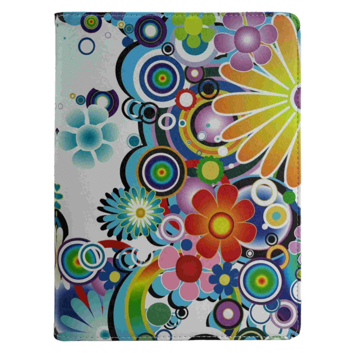 Für Apple iPad Air 11 Zoll 2025 / 2024 360 Grad Motiv 21 Tablet Tasche Kunst Leder Etuis Hülle