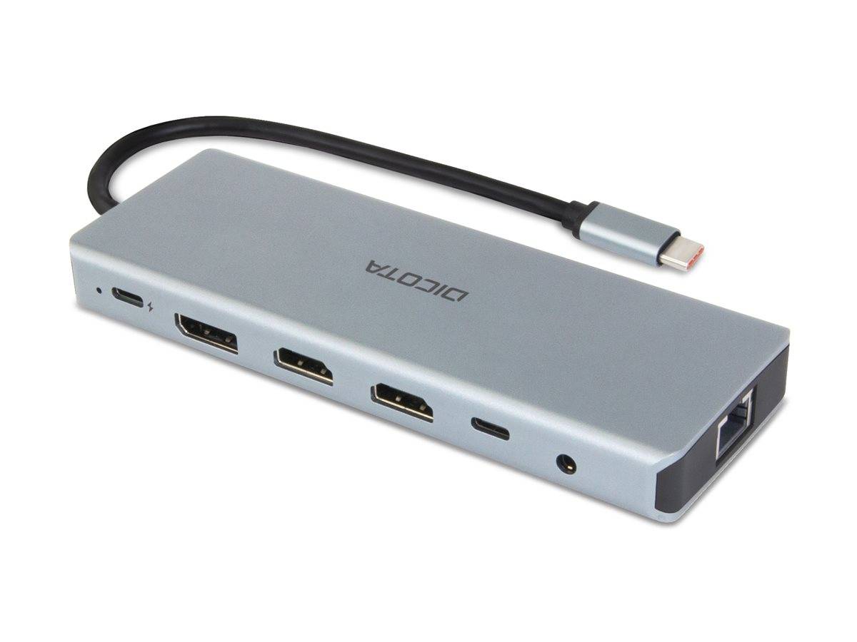 DICOTA - Dockingstation - USB-C - DP, HDMI