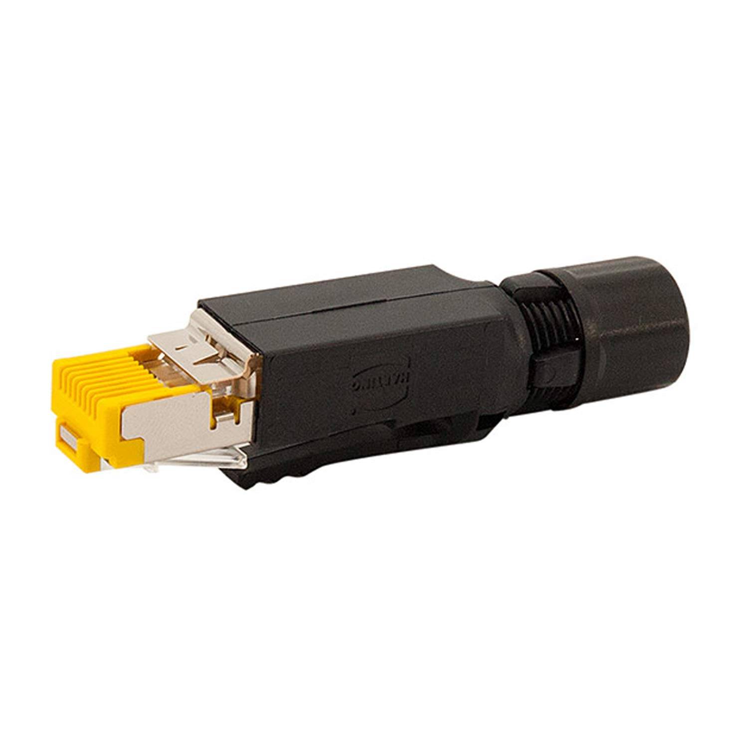 09451511560 HARTING RJ45 Industrial Steckverbinder-Set Stift gerade, 8-polig, Schneidklemmanschluss (IDC-Kontakte)