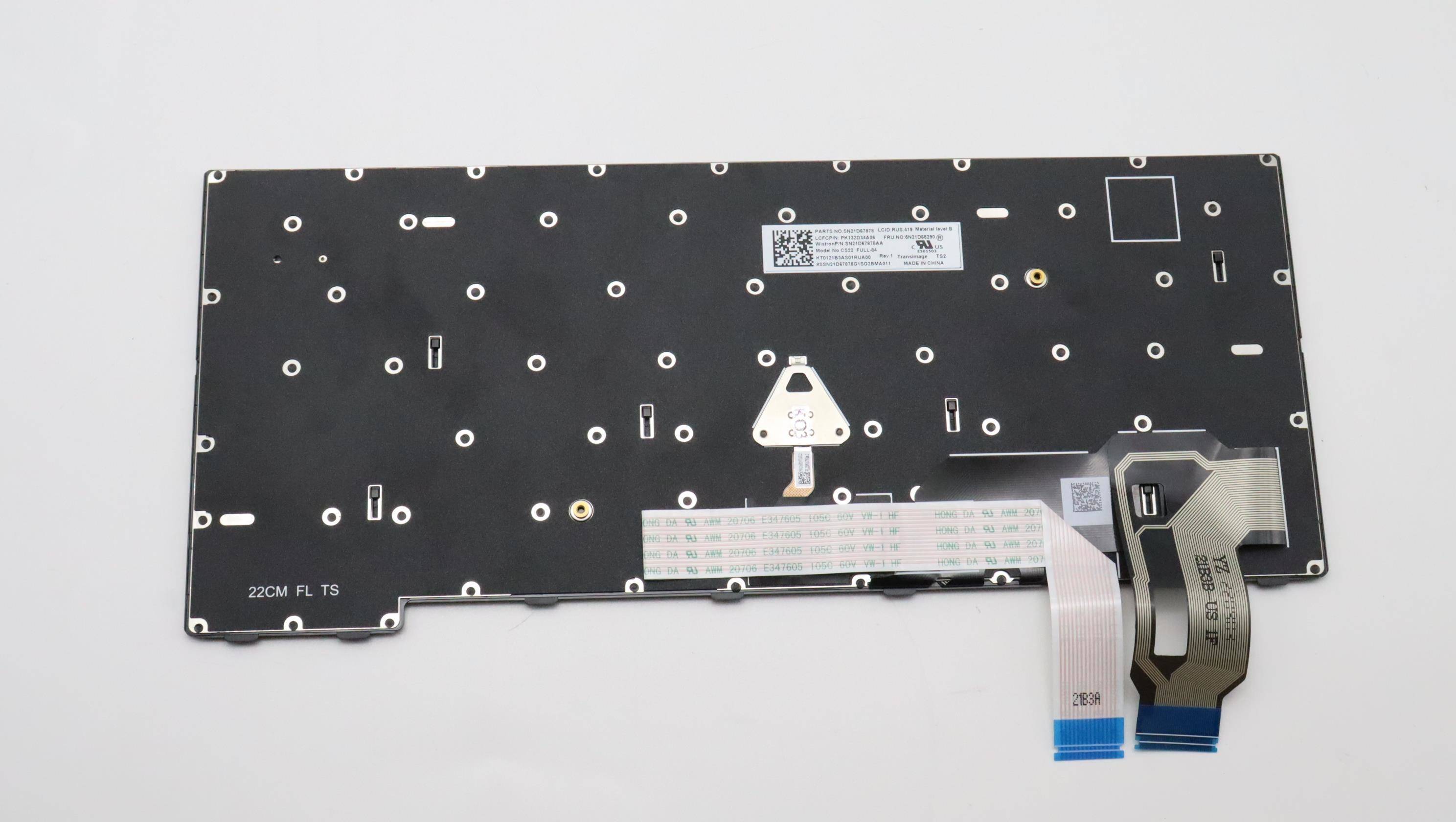 Lenovo 5N21D68185, Tastatur, US Englisch, Tastatur mit Hintergrundbeleuchtung, Lenovo, ThinkPad T14 Gen 3