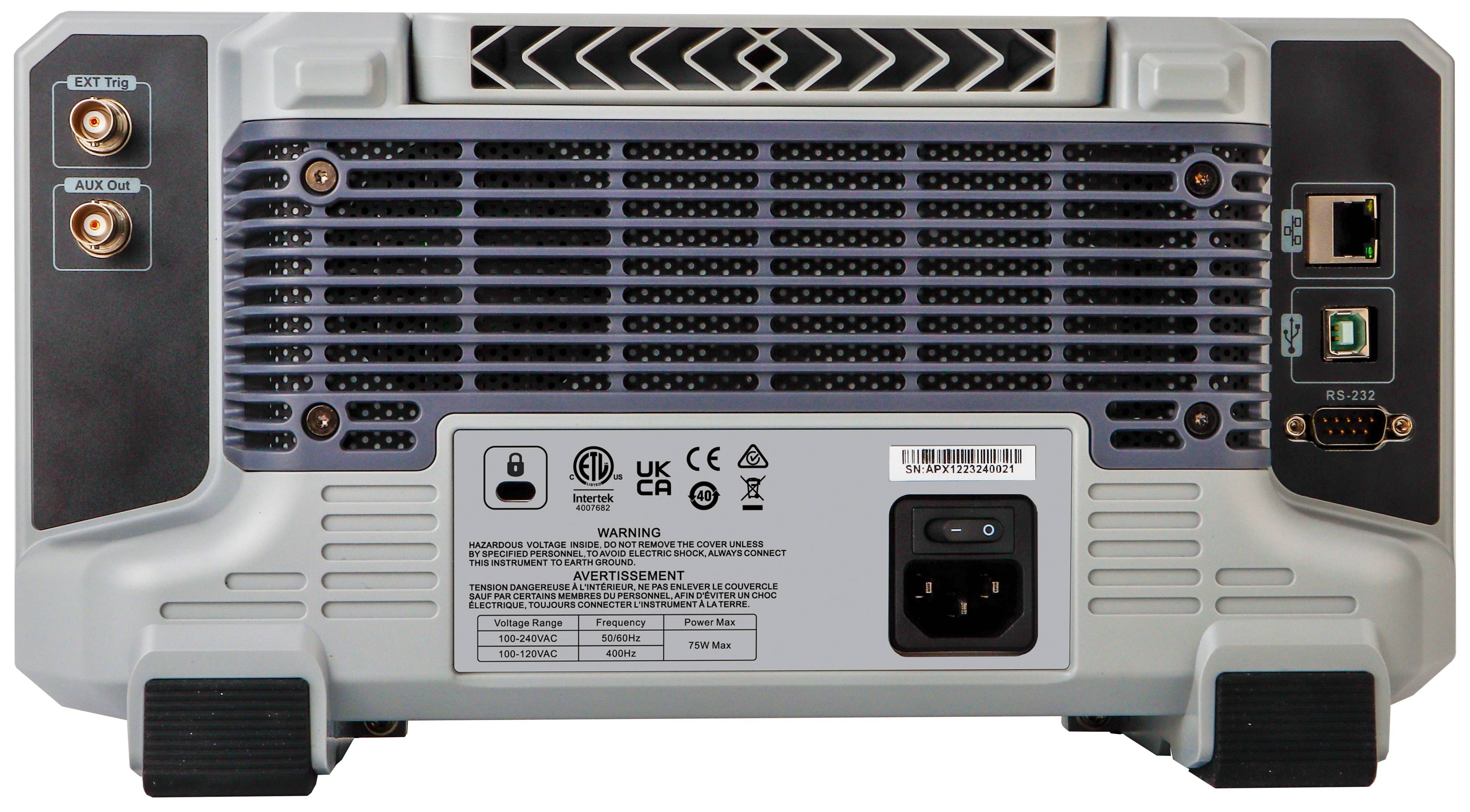 UNI-T Speicher-Oszilloskop UPO1104, 4 Kanal, 100 MHz, 2 GSa/s