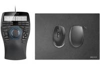 3Dconnexion SpaceMouse Enterprise Kit 2 - 3D-Maus - ergonomisch - rechts- und linkshändig - 31 Tasten - kabelgebunden