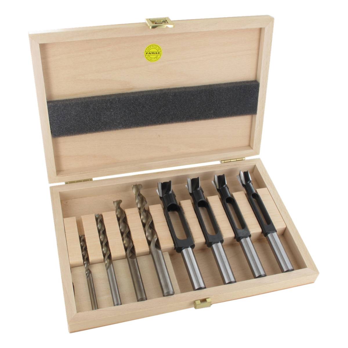 Famag Scheibenschneider WS - Set´s 1629.308 - 8-teilig Holzkasten
