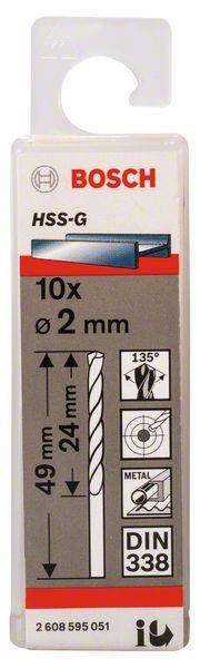 Bosch Power Tools PRO Metal HSS-G 2608595051
