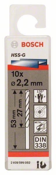 Bosch Power Tools PRO Metal HSS-G 2608595052