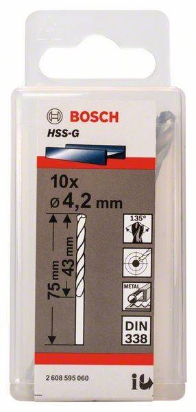 Bosch Power Tools PRO Metal HSS-G 2608595060