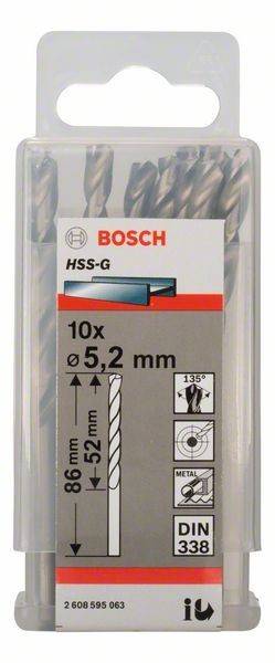 Bosch Power Tools PRO Metal HSS-G 2608595063