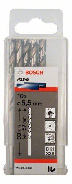 Bosch Power Tools PRO Metal HSS-G 2608595064