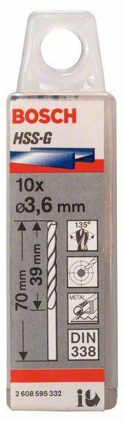 Bosch Power Tools PRO Metal HSS-G 2608595332