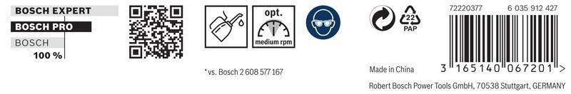 Symbole, die Gebläsedrehzahl, einen Wasserhahn und eine Person mit Schutzbrille darstellen. Text enthält 'opt. mittlere Drehzahl'.