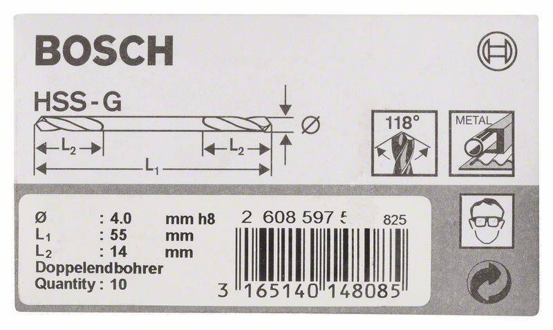 Bosch Power Tools PRO Metal HSS-G 2608597588