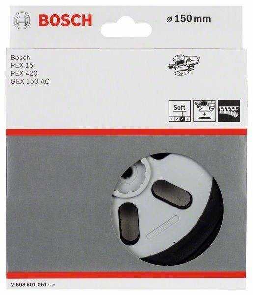 Bosch Power Tools Schleifteller weich, 150 2608601051