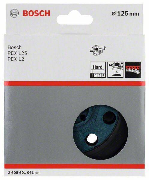 Bosch Power Tools Schleifteller hart, 125 2608601061