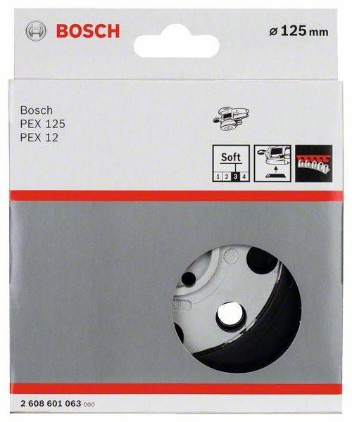 Bosch Power Tools Schleifteller weich, 125 2608601063