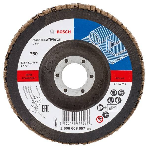 Bosch Power Tools Fächerschleifscheibe 2608603657