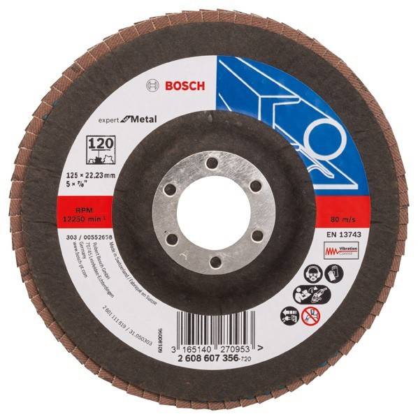 Bosch Power Tools Fächerschleifscheibe 2608607356