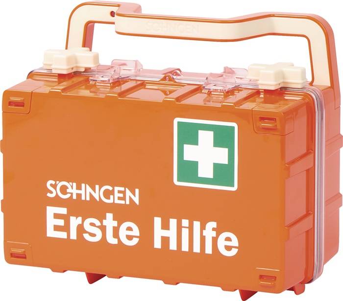 Erste Hilfe Koffer DYNAMIC-GLOW S First Aid B287xH275xT152ca.mm orange SÖHNGEN