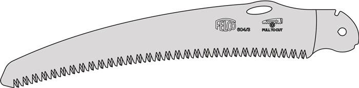 Ersatzsägeblatt 604/3 Blatt-L.240mm FELCO