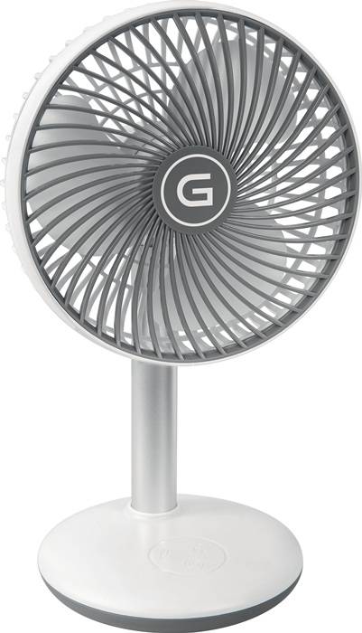 Akku-Tischventilator VENTI 3010 R D.15cm H.288mm 220-240/50 V/Hz weiss GUTFELS