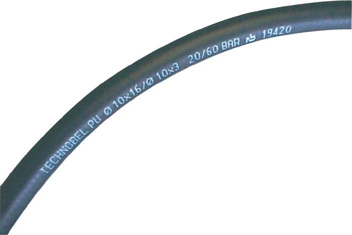 Mehrzweckschlauch Technobel® PU I-D.12,7mm Wands.3,15mm L.25m Rl.TRICOFLEX