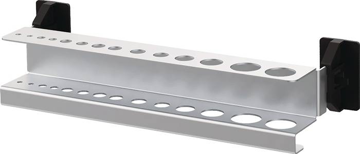 Bohrer-/Innensechskanthalter SimplaClip H35xB390xT30mm f.28 Teile f.Lochplatten