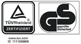 Arbeitsdrehstuhl Rl.Kunstlederpolster schwarz blau 470-640mm BIMOS