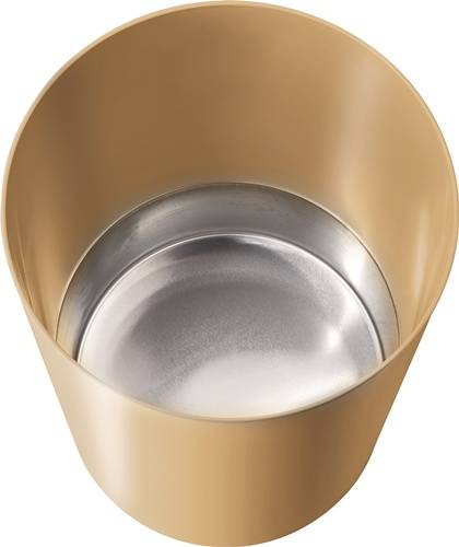 Maped Deutschland GmbH Papierkorb 13l H300xØ245mm schwer entflammbar Ku.gold ZWINGO Z1100519