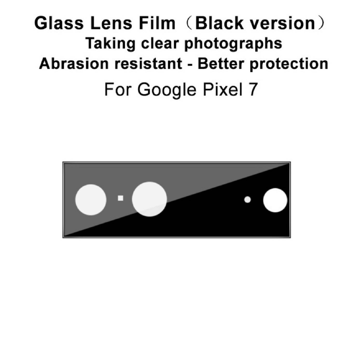 5x Kamera 9H Panzerhartglas für Google Pixel 6a 3D KLAR Schwarzes ECHTES TEMPERED Panzerglas Kameraglas Kamerhartglas Kameraschutzglas Schutzglas
