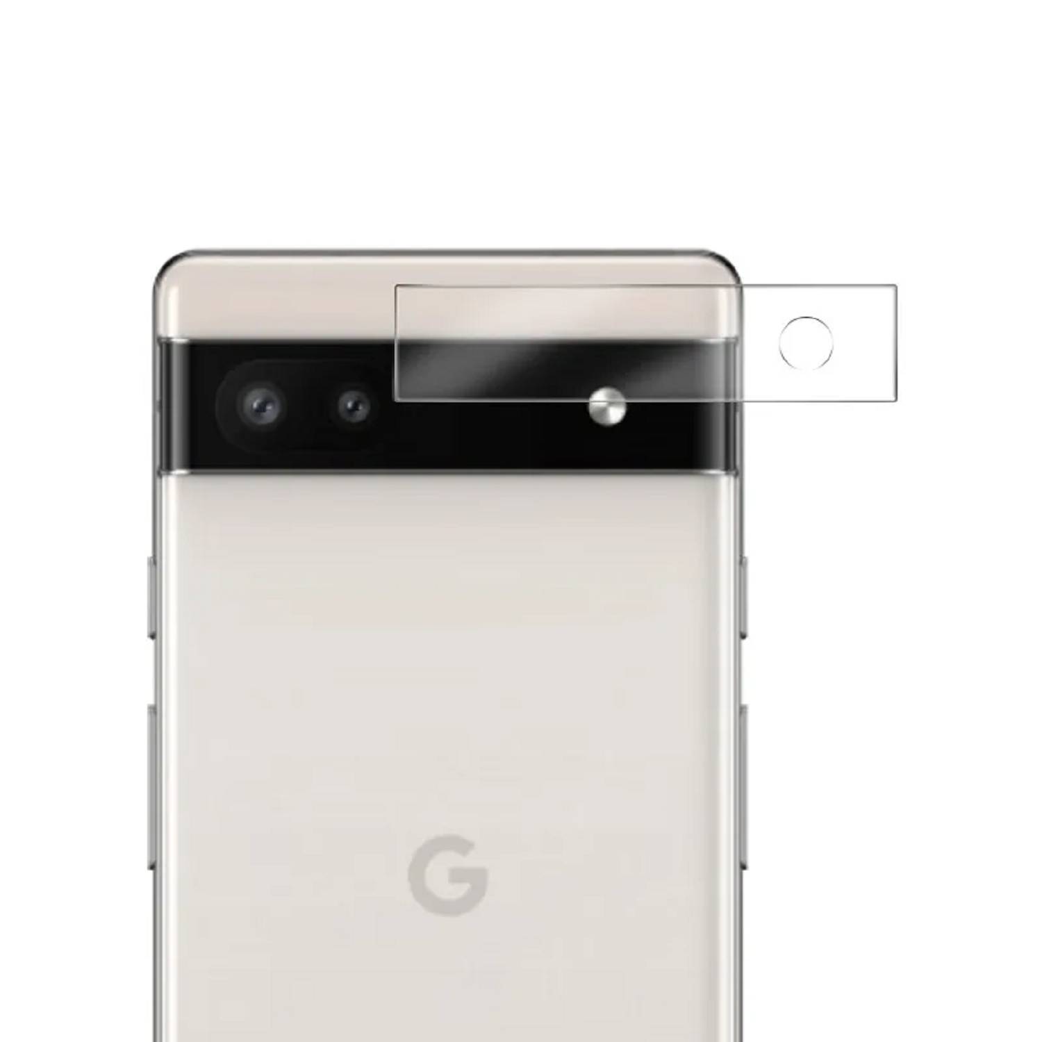 1x Kamera 9H Panzerhartglas für Google Pixel 6a 3D KLAR ECHTES TEMPERED Panzerglas Kameraglas Kamerhartglas Kameraschutzglas Schutzglas Schutzfolie