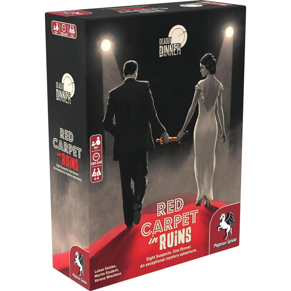 19010E - Deadly Dinner Red Carpet in Ruins English Edition GB