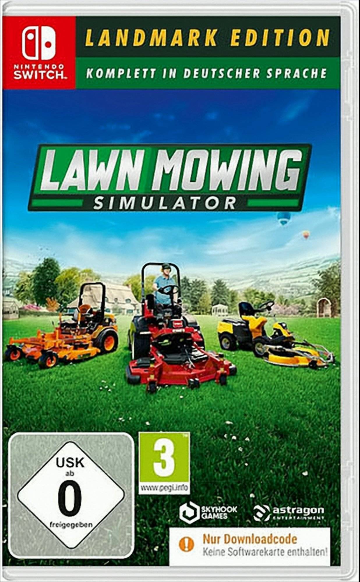Lawn Mowing Simulator: Landmark Ed. SWITCH CiaB Code in a Box NSWITCH Neu & OVP