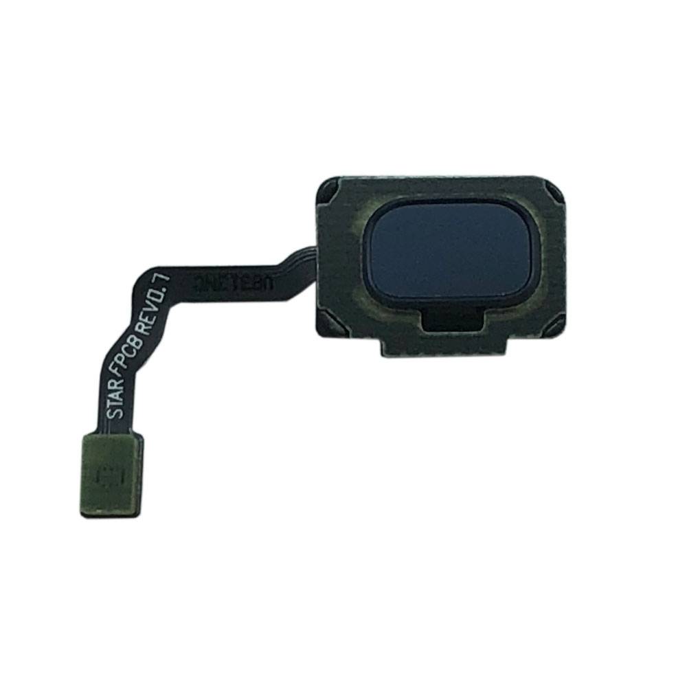 Samsung GH96-11479D Button + Fingerabdruck Flex Kabel Blau / Coral Blue für Galaxy S9 G960F / S9 Duos G965FD / S9 Plus G965 / S9 Plus Duos G965FD
