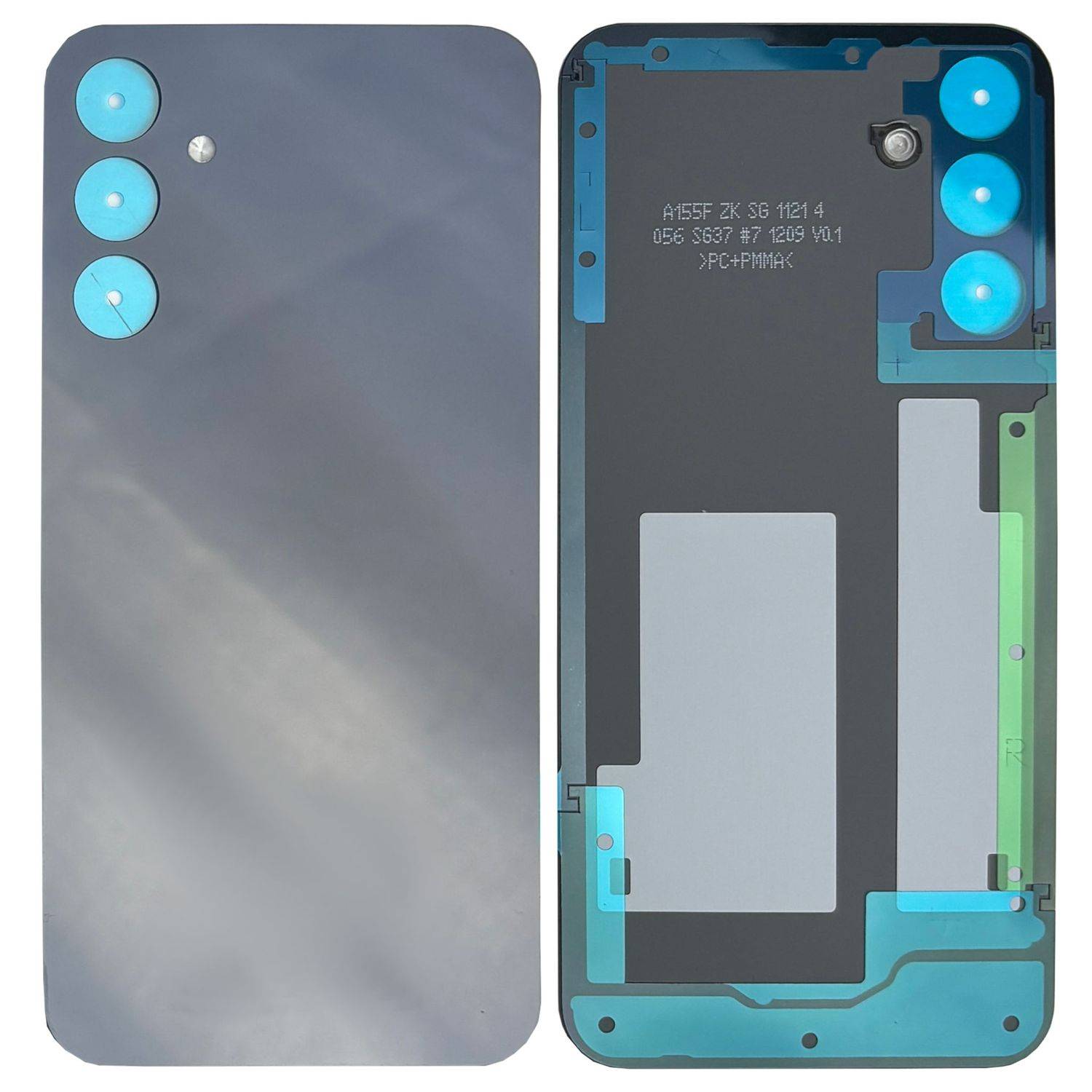 Akkudeckel Back Cover Akku Fach Deckel für Samsung Galaxy A15 4G GH82-33492E Awesome Navy Schwarz Ersatzteil